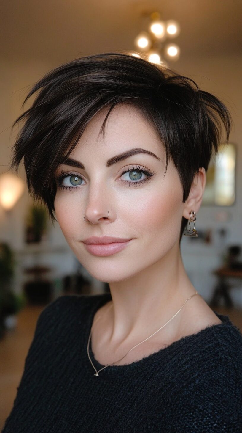 ## Stylish Angled Pixie Hairstyles for a Chic Look