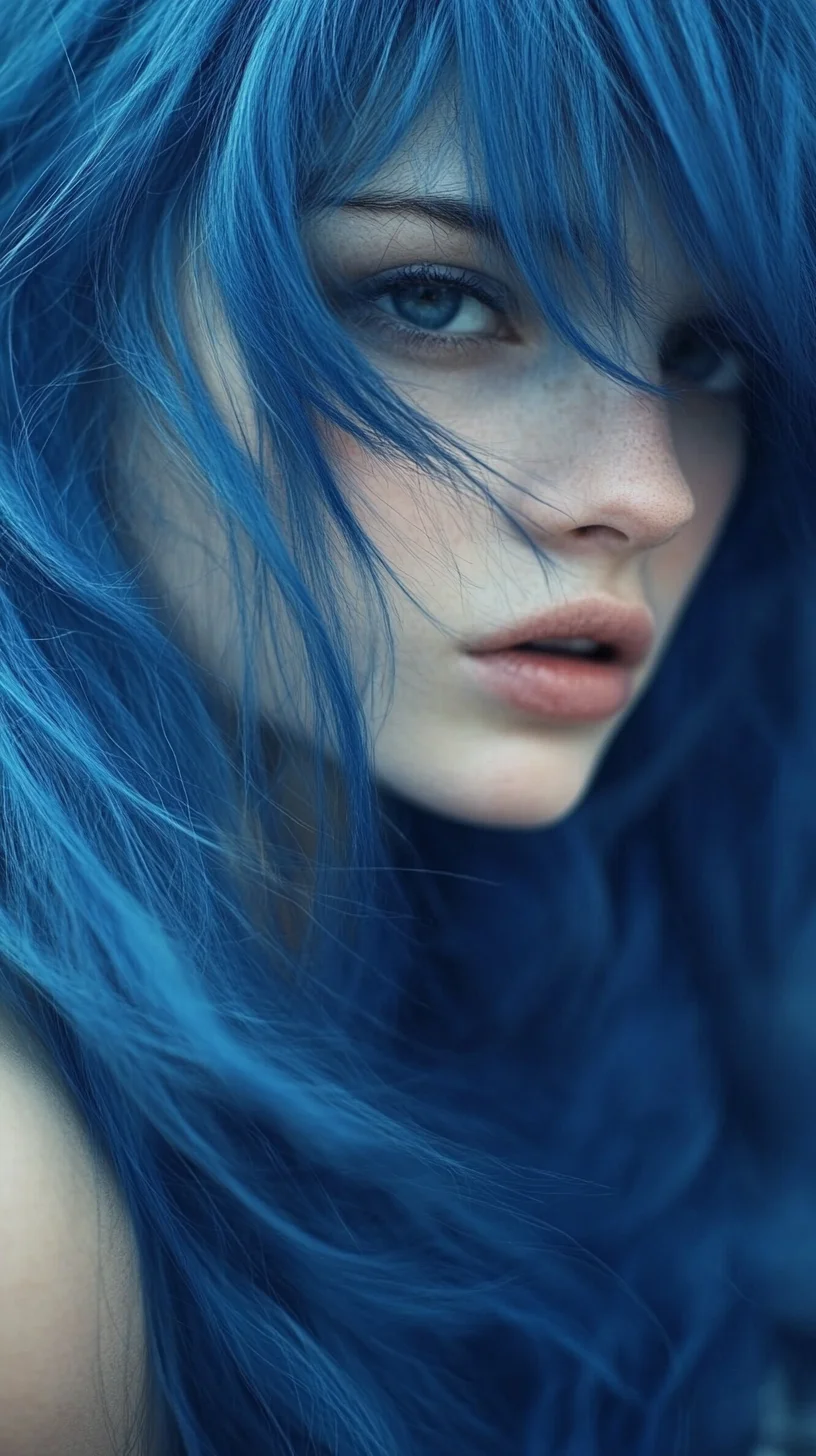 Bold and Beautiful: Embrace Stunning Blue Locks with Effortless Style