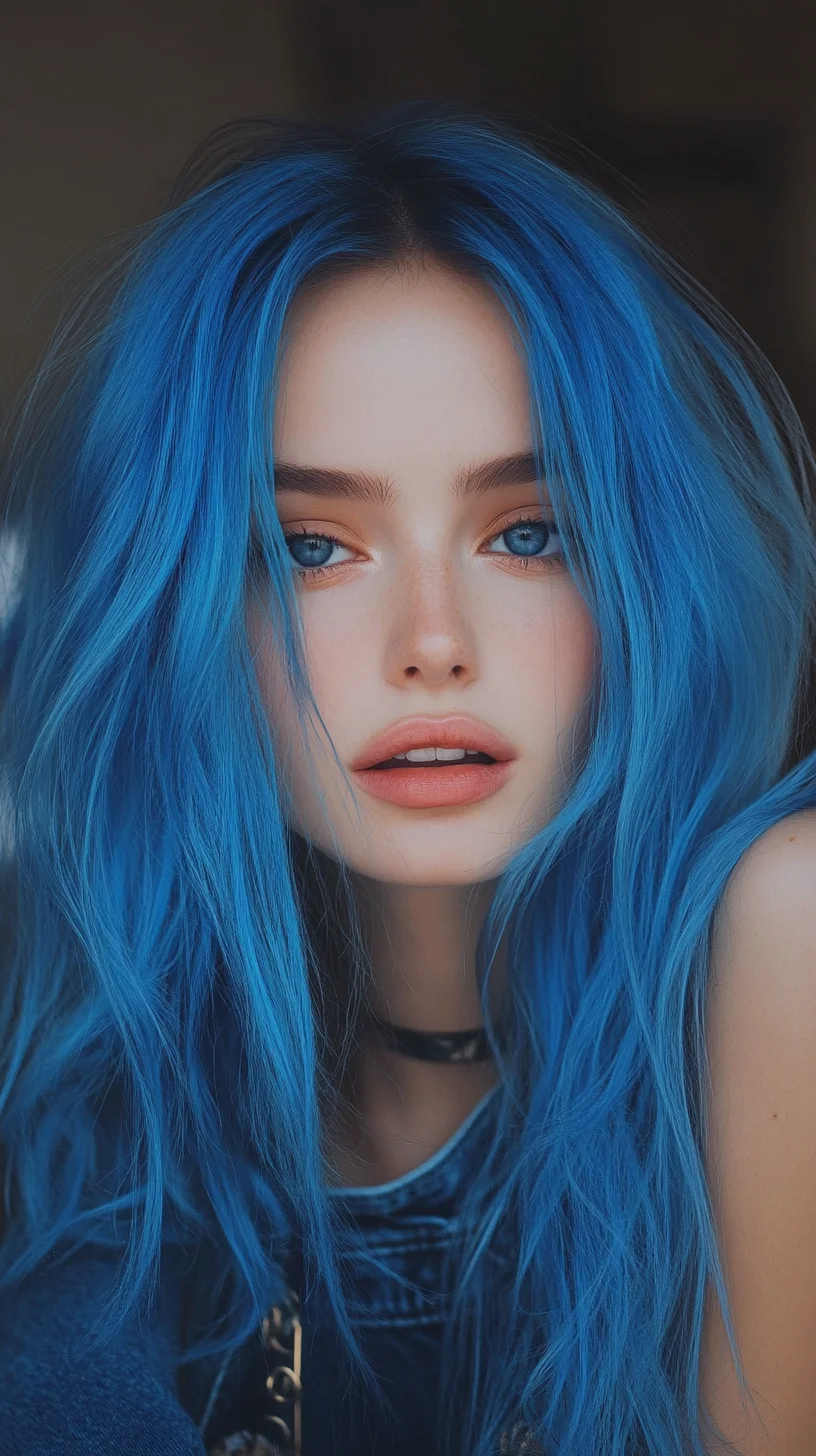 Bold and Beautiful: Embrace the Allure of Vibrant Blue Waves