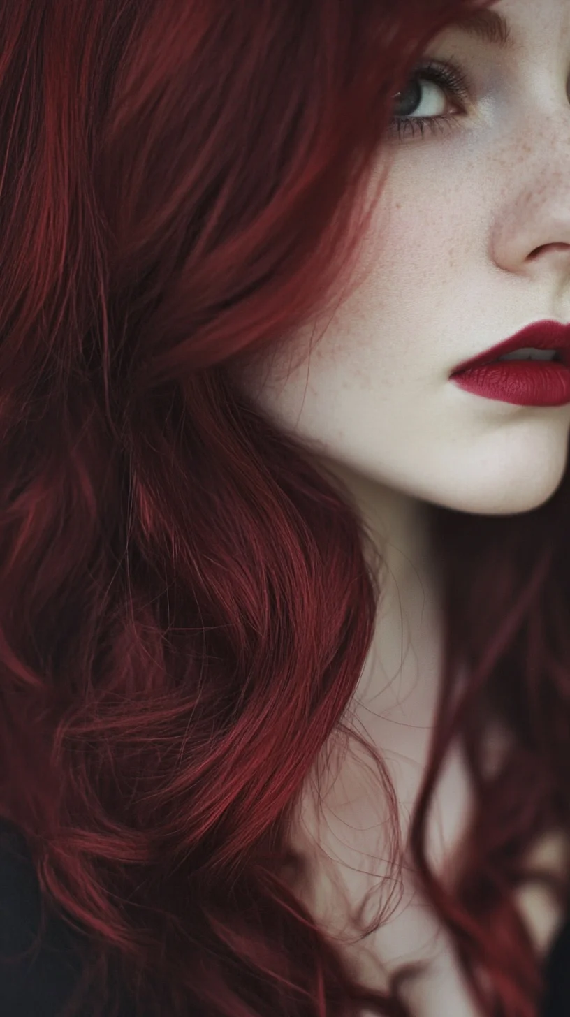 Bold and Beautiful: Embrace the Vibrant Red Waves for Stunning Impact