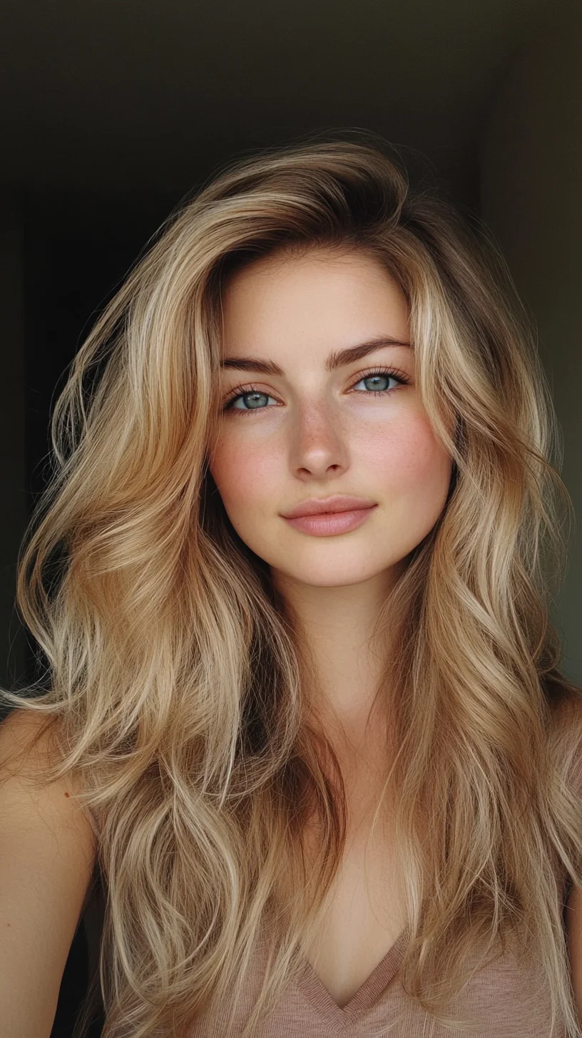 Effortless Beachy Waves: The Perfect Blend of Volume and Texture