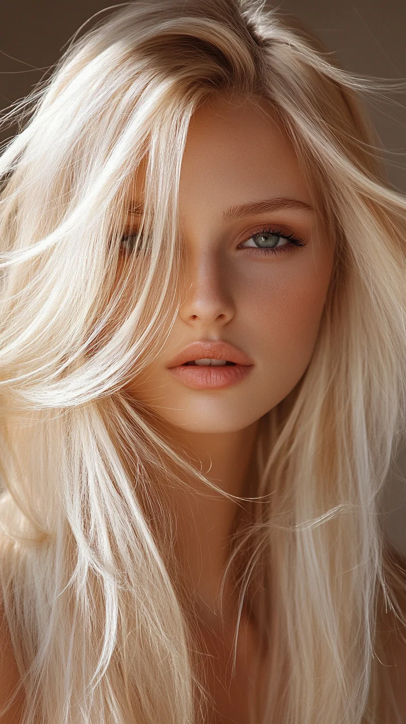 Effortless Waves: The Allure of Soft, Luminous Blondes