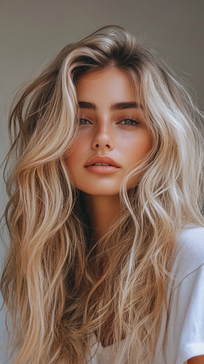 Effortlessly Beachy Waves: The Perfect Blend of Volume and Texture