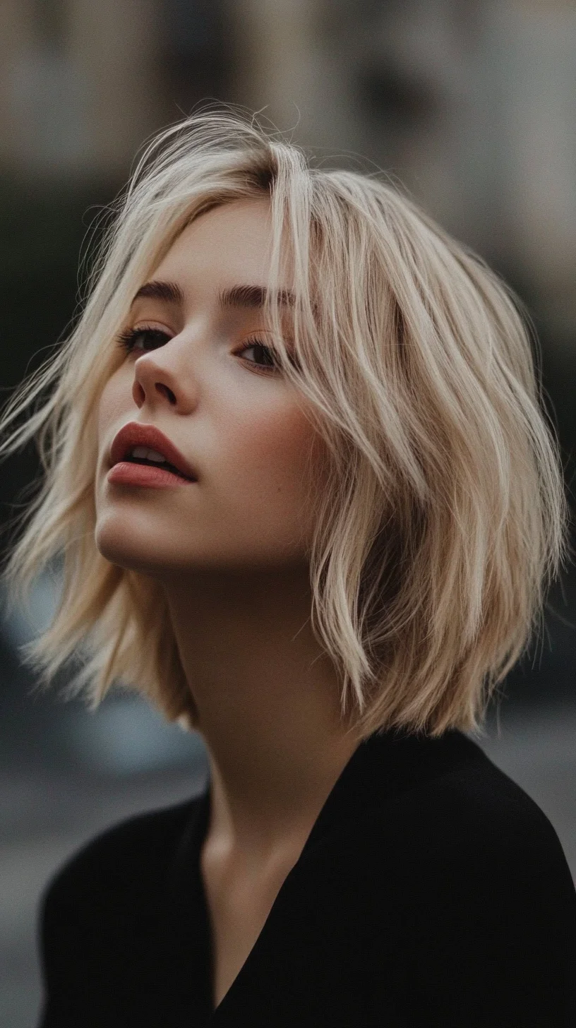 Effortlessly Chic Beachy Bob: The Ultimate Low-Maintenance Hairstyle