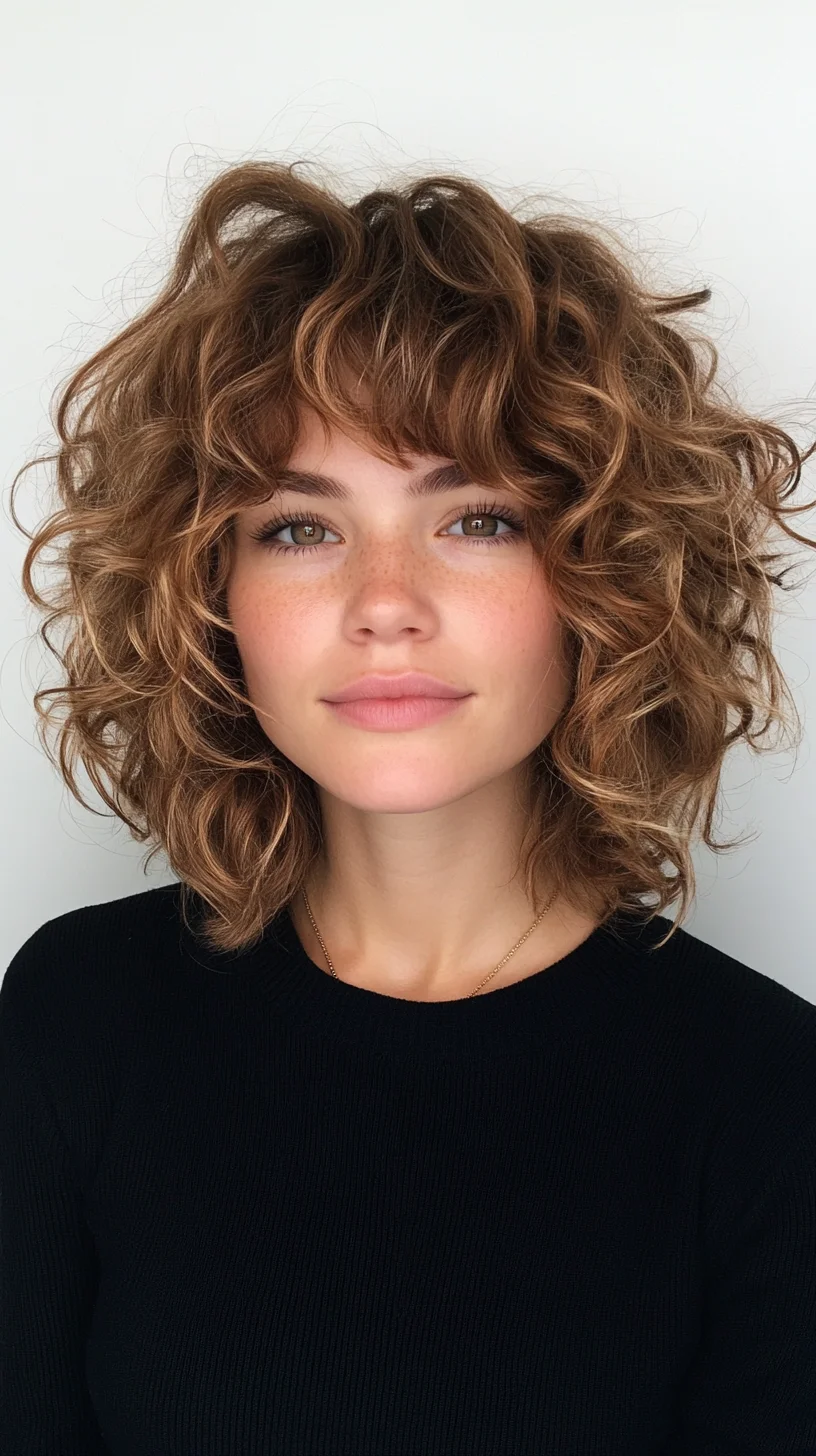 Effortlessly Chic: Embrace Gorgeous, Bouncy Curly Layers