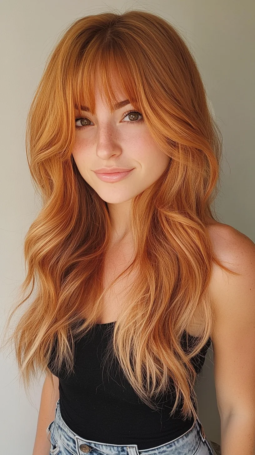 Stunning Copper Balayage Hairstyles: Elevate Your Look with Radiant Warmth