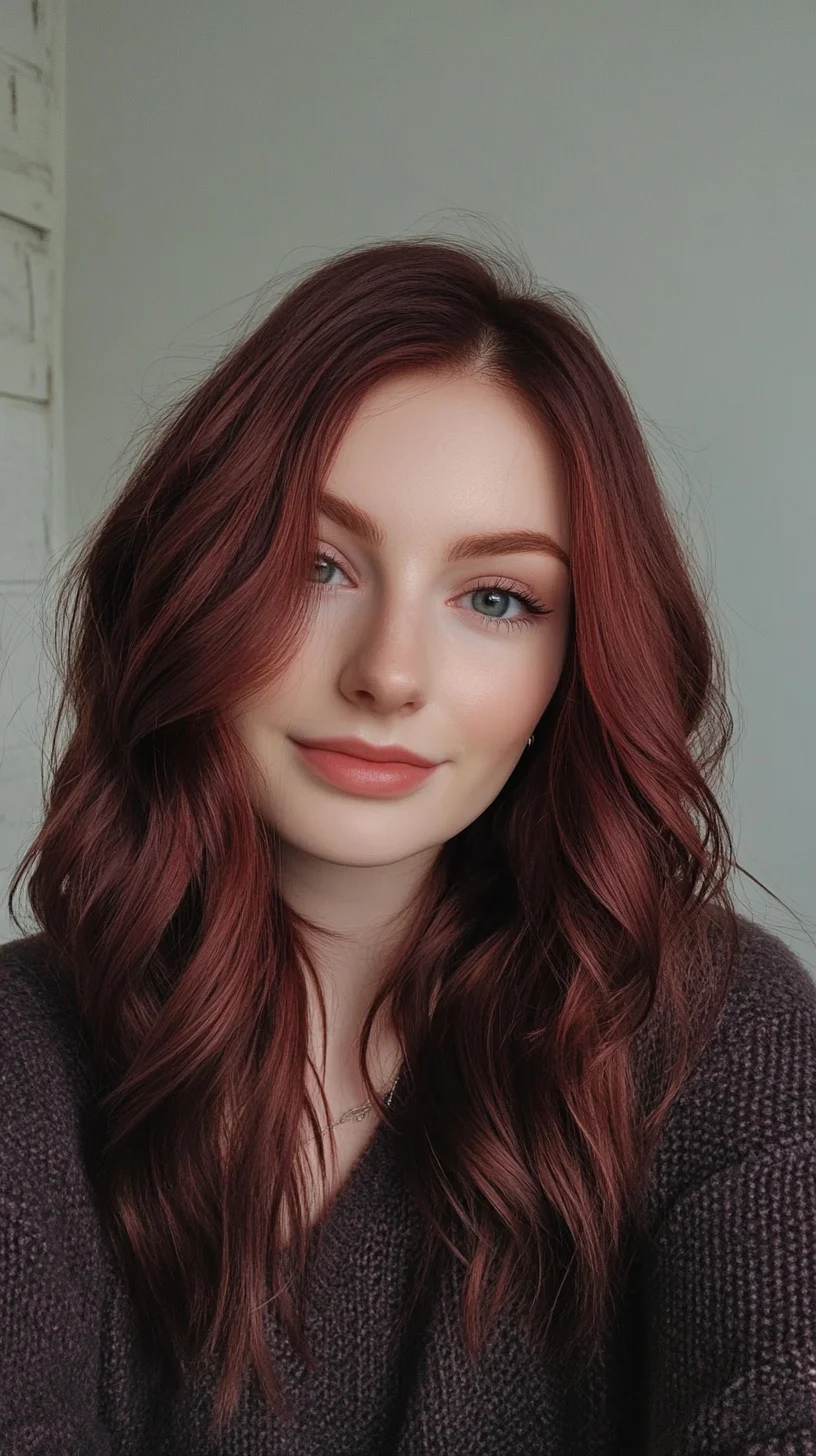 Stunning Burgundy Balayage Hair Ideas to Transform Your Look This Season