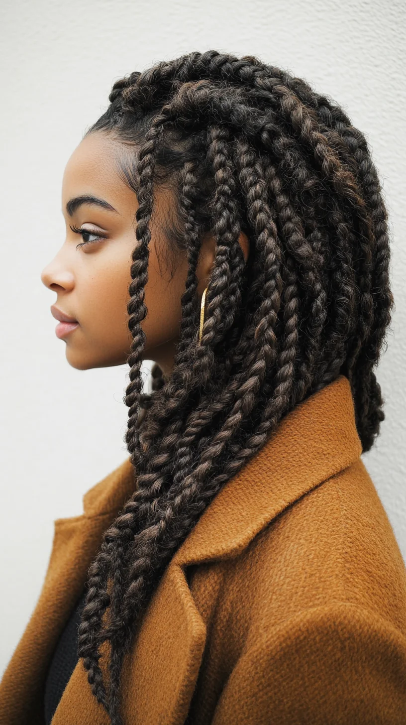 Effortlessly Chic: Stunning Twisted Braids for a Bold Look