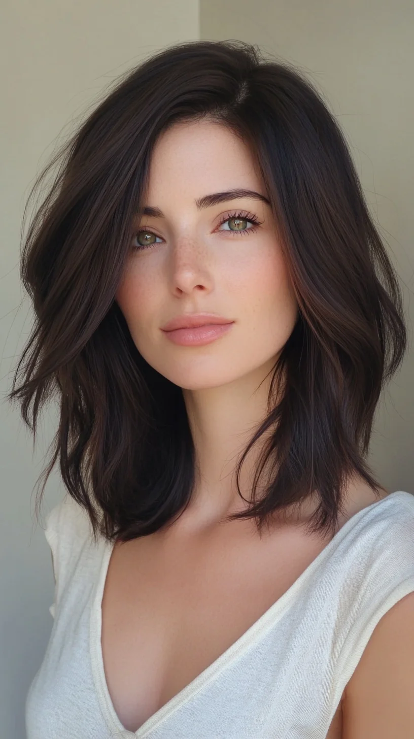 Effortlessly Chic: The Modern Shagged Bob for a Flawlessly Casual Look