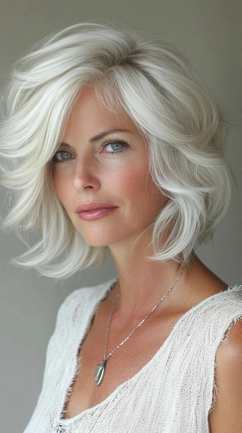 Effortlessly Chic: The Modern Shaggy Bob for a Fresh and Flirty Look