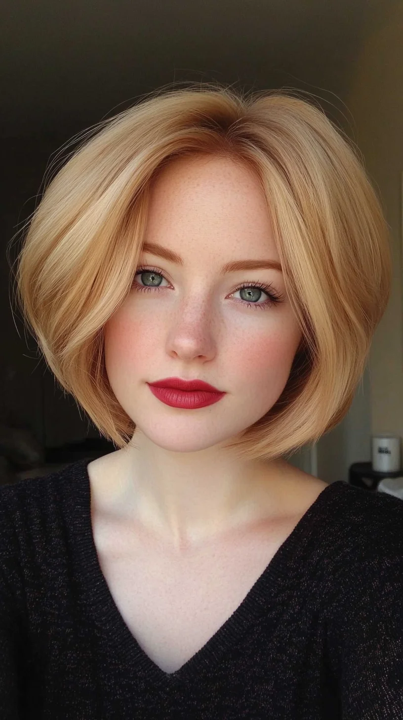 Effortlessly Chic: The Modern Textured Bob for a Flawless Look