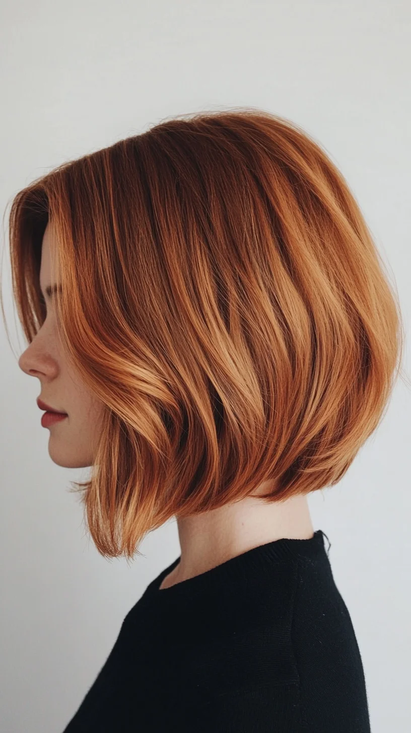 Effortlessly Chic: The Modern Textured Bob for a Stylish Statement