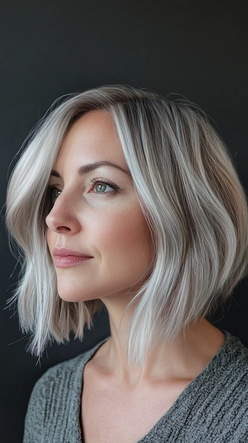 Effortlessly Chic: The Modern Wavy Lob for a Flattering, Low-Maintenance Look