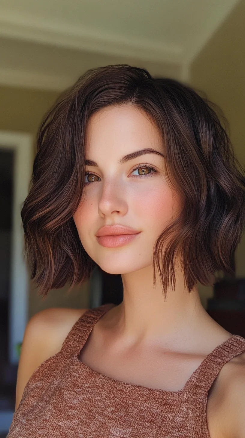 Effortlessly Chic: The Perfect Wavy Bob for Every Occasion