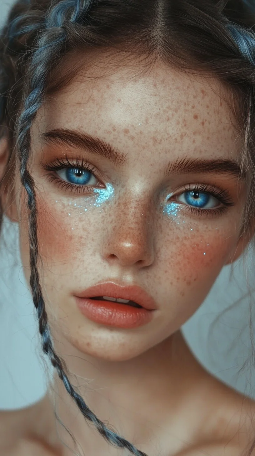 Enchanting Blue Eyeshadow Aesthetic: Dive into Vibrant Beauty Inspiration