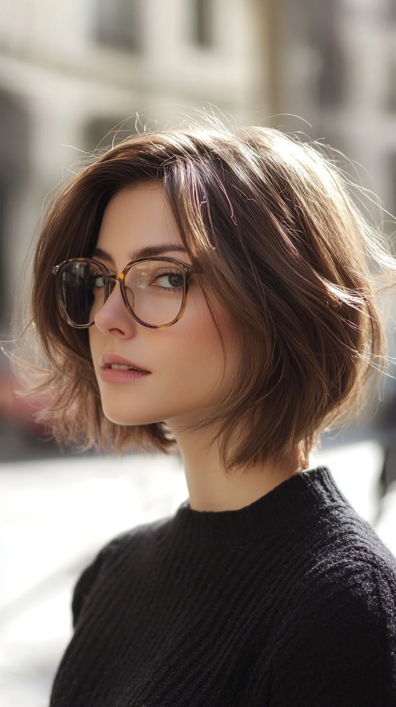 Effortlessly Chic: The Textured Bob for a Modern Twist