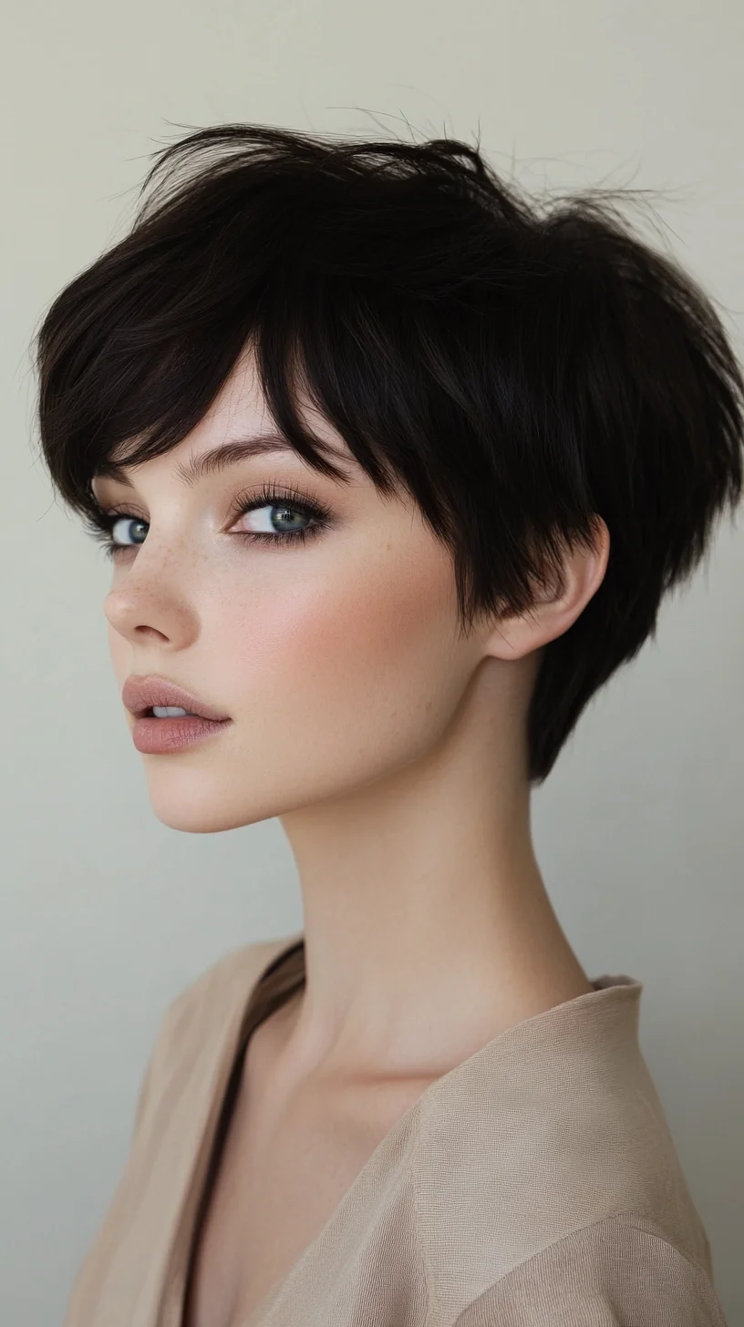 Effortlessly Chic: The Textured Pixie Cut for a Modern Look