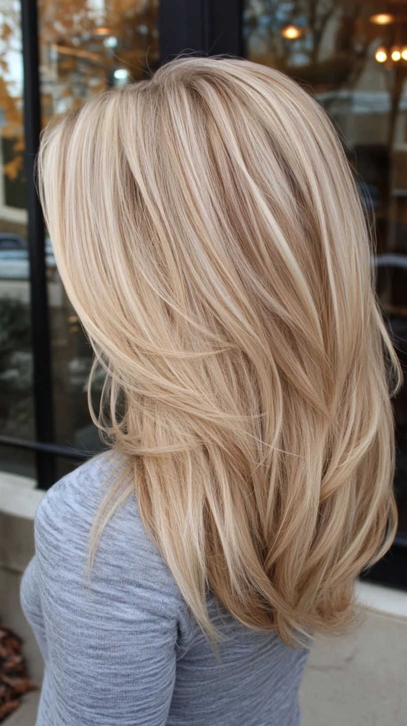 Effortlessly Elegant Layers with Beautiful Balayage Highlights