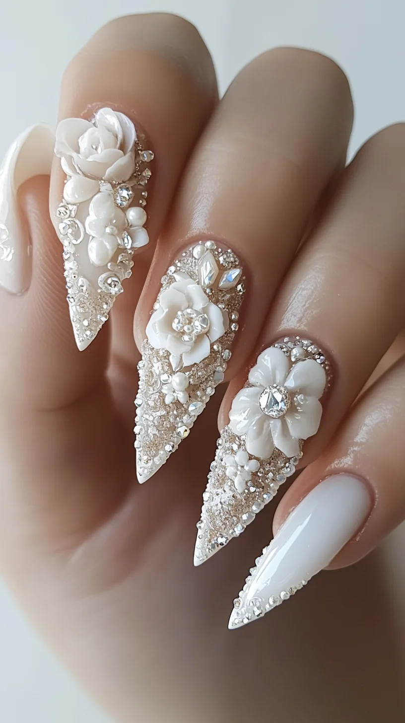 Enchanting Bridal Nail Designs: Elegant Ideas to Complete Your Wedding Look