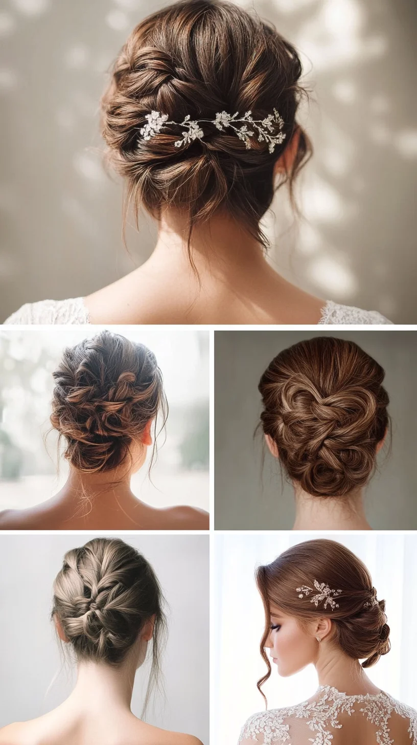 Elegantly Woven Updo: A Timeless Twist for Any Occasion