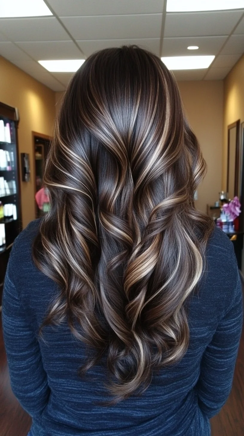 Luscious Cascading Waves Enhanced with Subtle Highlights