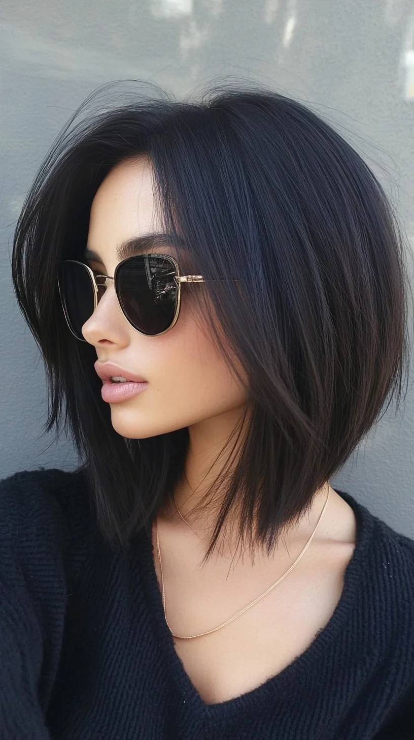 Sleek and Chic: The Modern Bob that Elevates Every Look