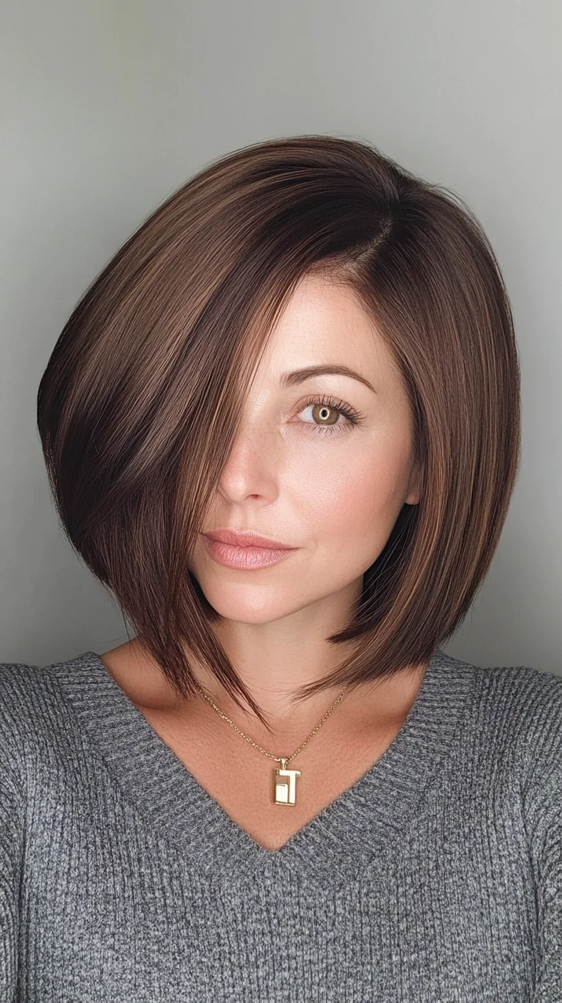 Sleek and Chic: The Perfect Textured Bob for Effortless Elegance